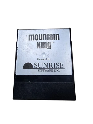 Mountain King Sunrise Software Inc ColecoVision Silver Label - Image 1 of 2