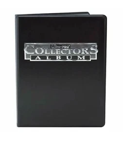 Ultra Pro album raccoglitore per carte pokemon yu gi oh one piece nero 4 tasche - Foto 1 di 2