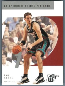 2002-03 Topps Ten Memphis Grizzlies Pau Gasol #111 - Picture 1 of 2