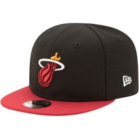 Miami Heat New Era Infant My 1st 9FIFTY Snapback Adjustable Hat - Black/Red
