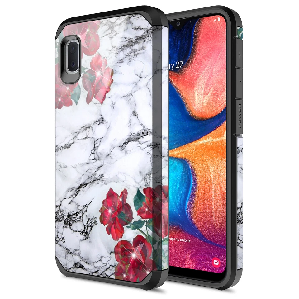 For Samsung Galaxy A10E Hybrid Graphic Fashion Cute Colorful Silicone Case - Image 1 of 1