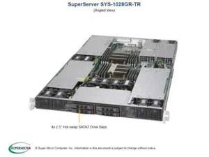 Supermicro SYS-1028GR-TR GPU Barebones Server NEW, IN STOCK, 5 Year Warranty - Picture 1 of 4