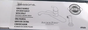 Seasons Anchor Point Einhand-Küchenarmatur mit Brause poliert verchromt - Bild 1 von 8