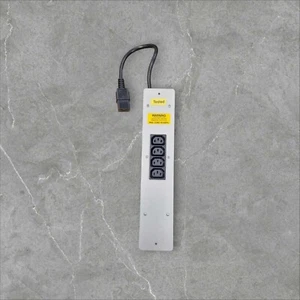 Striscia Alimentazione 4 Vie Carico Max 16 Ampere Spedizione Stesso Giorno! - Foto 1 di 4