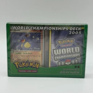 2005 Pokemon Queendom Deck Jeremy Maron World Championship Factory Sealed! - Picture 1 of 2