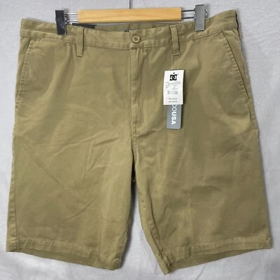 DC Shoes Worker Chino Shorts 20.5" Calce Recto Talla 36 Nuevo con Etiquetas Foto 1 de 4