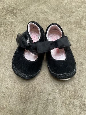 OshKosh девочки младенца размер 4 балет стиль кроватки обувь 9 месяцев - Изображение 1 из 4