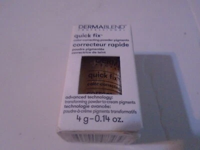 Dermablend Quick Fix Color Correcting Powder Pigments Yellow ba3 - Image 1 of 2