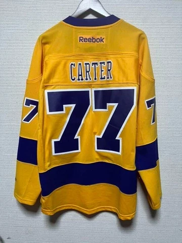 Los Angeles Kings Reebok NHL Hockey Jersey Carter #77 Size M Cover