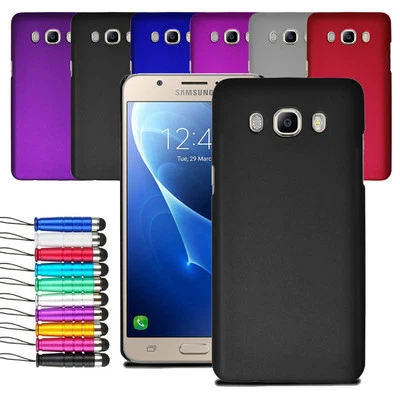 For Samsung Galaxy J5 2016 Slim Hard Shell Case Back Cover + Stylus