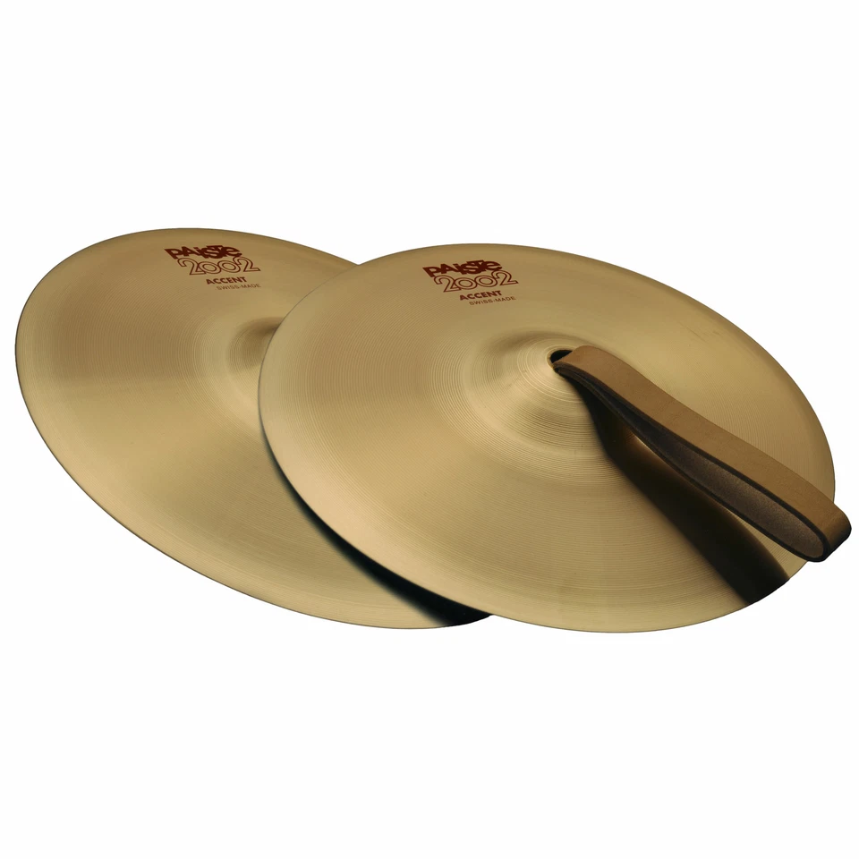 PAISTE 1069506 1X 2002 SERIES 6 INCH ACCENT CYMBAL WITH INCLUDED LEATHER STRAP - Image 1 of 1