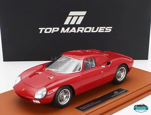 TOPMARQUES 1/18 FERRARI 250 LM STREET VERSION 1965 RED Art. TOP137C - Picture 1 of 2