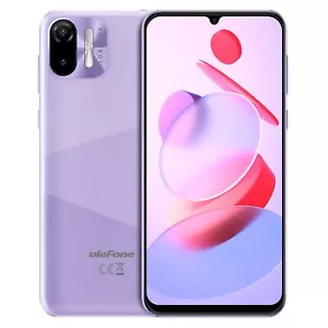 Smartphone Ulefone Note 6 GSM 3G Desbloqueado, Ranuras para Tarjetas Triples, Android 11-Púrpura - Imagen 1 de 13