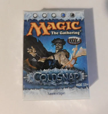 MTG Magic Snowscape Theme Deck Coldsnap Factory Sealed New - Image 1 of 2