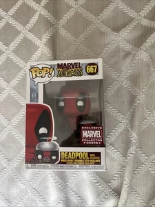 Funko Pop Marvel Zombies Deadpool Vinyl Figure #667 - Picture 1 of 4