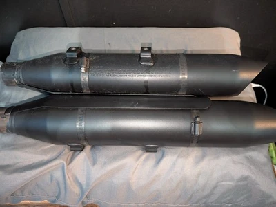 OEM Original Harley Davidson 2014-23 Sportster XL 883 1200  Slip On Mufflers - Image 1 of 3