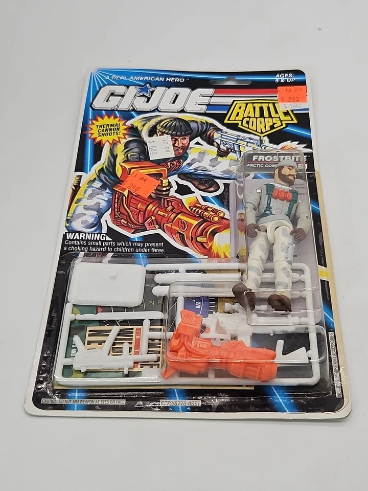 1992 Hasbro Gi Joe Battle Corps Frostbite Action Figure