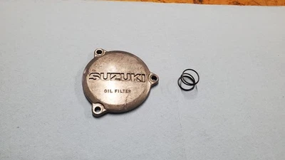 Cubierta de filtro de aceite con resorte Suzuki DR250 1995 90-95 Foto 1 de 4