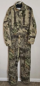 LIBERTY Coveralls Mens Size Large Realtree Camo Insulated Lined Hunting - Picture 1 of 6