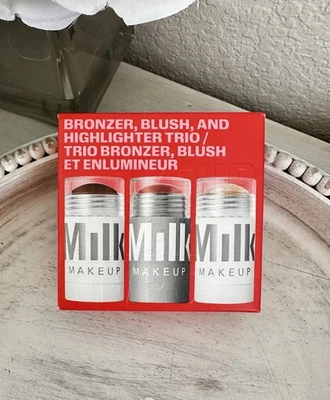 Milk Makeup MVP Bronzer, Blush, Highlighter Trio (NEW) - Image 1 of 4