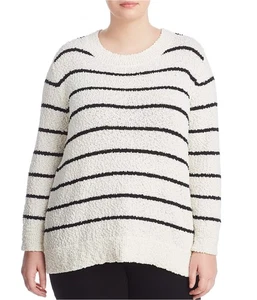 Vince Camuto Womens Chenille Pullover Sweater, Off-White, Plus Size, 3X - Picture 1 of 1