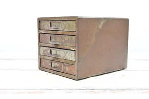 Vntg Century Display Utility Cabinet Storage 4 Drawer Compartments Small Parts 2 - Picture 1 of 12
