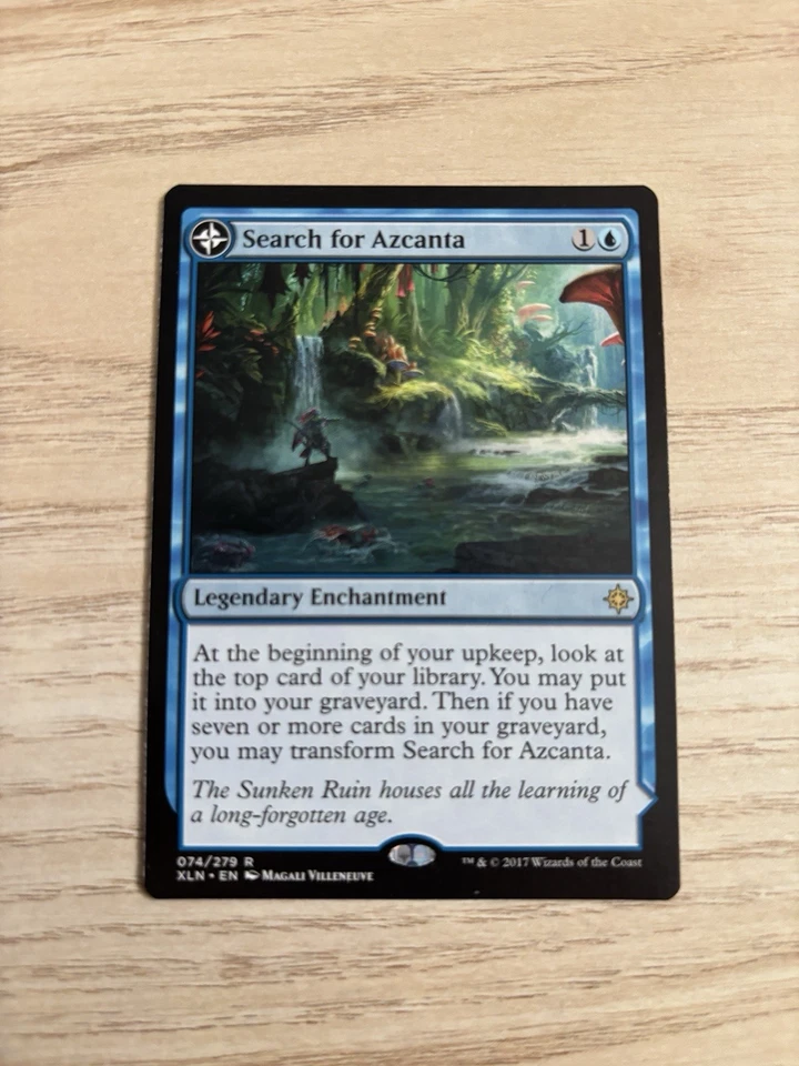 Search for Azcanta   Azcanta, the Sunken Ruin XLN 074 Ixalan MTG Magic Card NM - Image 1 of 1