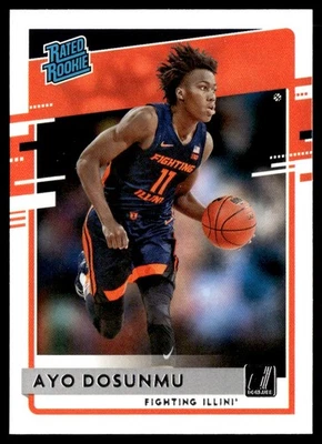 AYO DOSUNMU 2021-22 PANINI CHRONICLES DRAFT PICKS DONRUSS RATED ROOKIE RC - Image 1 of 2