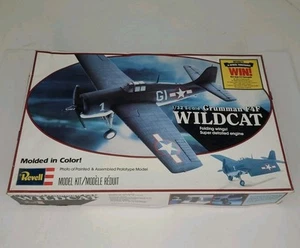 Grumman F4F WILDCAT Revell Model Kit 4406 Folding Wings Open Box See Description - Bild 1 von 12