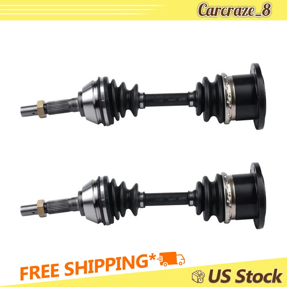 Пара передних валов оси CV в сборе для Chevy S10 Blazer GMC Sonoma Jimmy S15 - Изображение 1 из 3