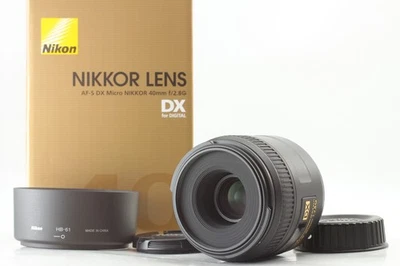 [Top MINT IN BOX] Nikon AF-S DX Micro Nikkor 40mm f/2.8 G Lens w/Hood From JAPAN - Image 1 of 4