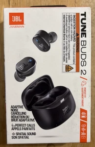 JBL Tune Buds 2 Wireless Noise Cancelling Earbuds (JBLTBUDS2BLKAM)... FREE S&H! - Picture 1 of 2