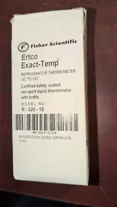 Fisher ERTCO Termometro bottiglia Exact-Temp per frigorifero R-020-1S nuovo con scatola - Foto 1 di 4