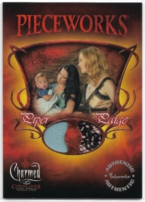 Charmed Connections (2004) ~ DUAL PIECEWORKS CARD PWC2 Piper/Paige - Image 1 of 2