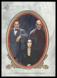 1991 Topps The Addams Family #1 The Addams Family Stickers Insert Puzzle Card - Picture 1 of 2
