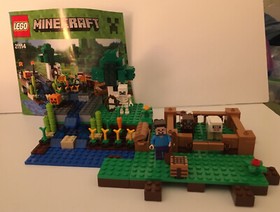 Lego Minecraft 21114 The Farm - 100% Complete w/ Instructions