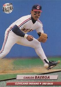 1992 Fleer Ultra #46 Carlos Baerga MLB Mint Indians