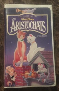 *VHS French Movie Les Aristochats - Walt Disney - Bild 1 von 3