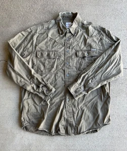 Vintage Y2K Calvin Klein Jeans CPO Button Down Shirt - Picture 1 of 5