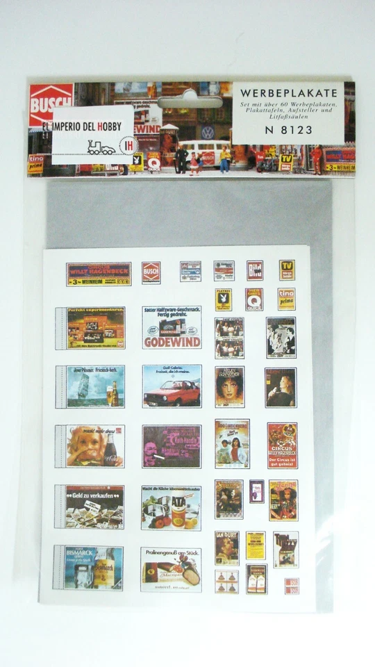 BUSCH PEGATINAS DE TRANSFERENCIA  REF 8123 - Photo 1/1