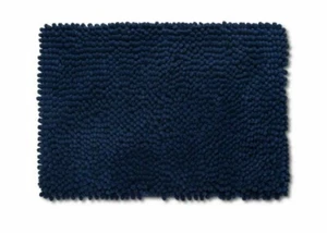 Nueva alfombra de baño de espuma viscoelástica gruesa Navy Room Essentials - comodidad de lujo - Imagen 1 de 4