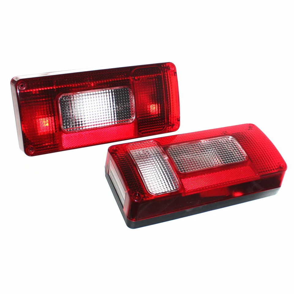 2er Set AJ.BA Anhänger Rücklicht Kammerleuchte Rückleuchte LKW Pritsche AJBA Neu - Bild 1 von 1