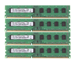 For DDR3 RAM 16GB 4X 4GB PC3-12800 1600Mhz 240PIN DIMM 16 GB Desktop Memory CL11 - Picture 1 of 8
