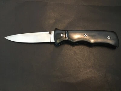 Cuchillo Plegable Carpeta Aleta Junta Deslizante Apertura Prototipo Butch Vallotton Personalizado Foto 1 de 4