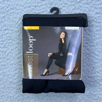 NWT West Loop Seamless Leggings Fleece Lined Black Women's Size L/XL New - Image 1 of 4