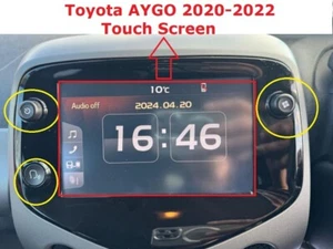 TOYOTA AYGO 2020-2022 TOUCH SCREEN ersatz für lcd display AVH-9448ZC AVH-9548ZC - Bild 1 von 2