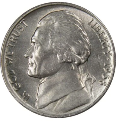 1938 Jefferson Nickel AG/G - Image 1 of 2