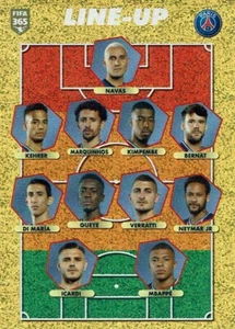 Panini FIFA 365 2021 Autocollant N° 302 PSG Composition Kylian Mbappé Neymar Jr. - Picture 1 of 1