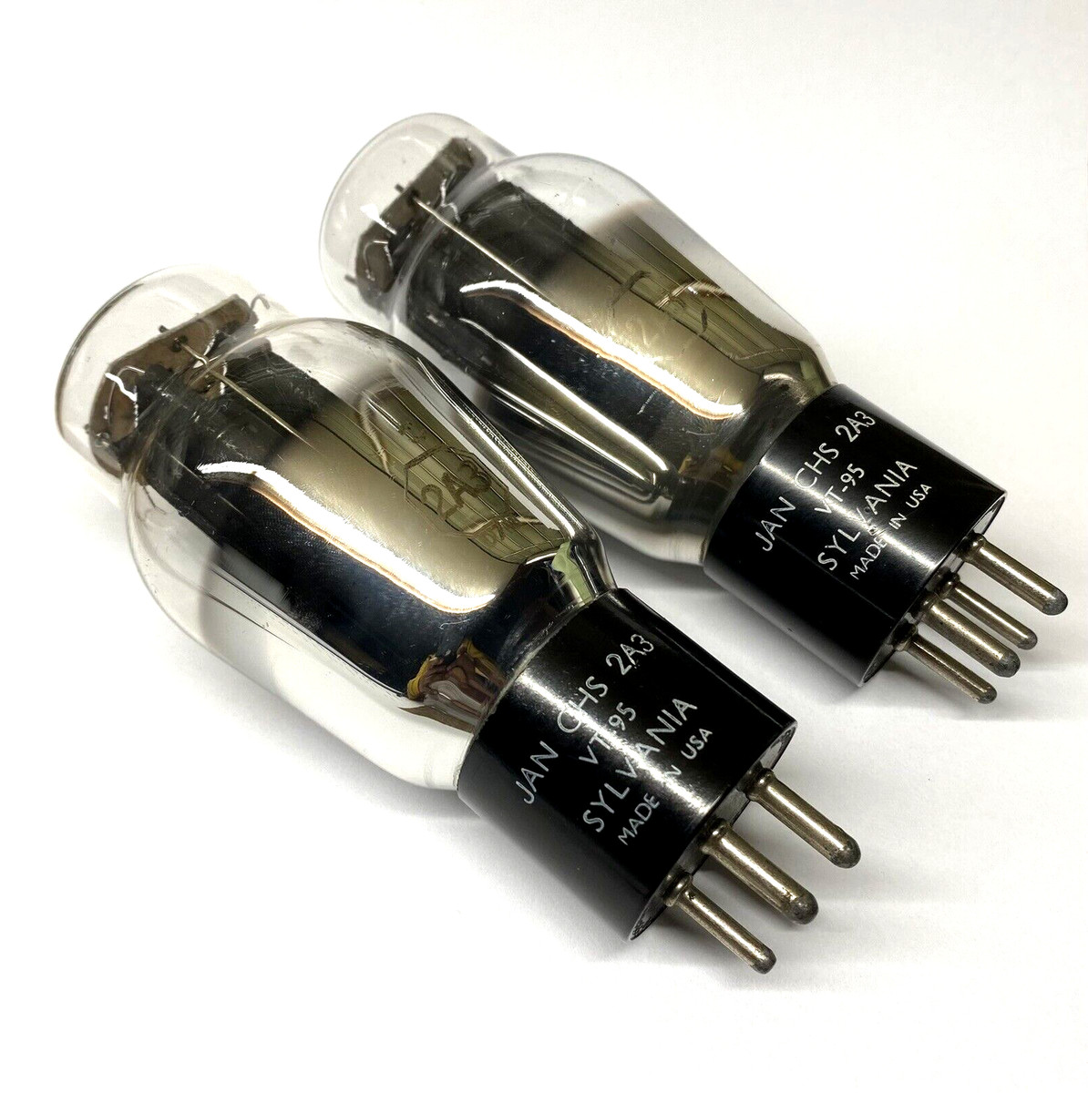 RCA JAN CRC 2A3 VT-95 6本 セット 真空管 ジャンク S8370078