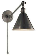 Visual Comfort SL 2922BZ  Boston 7" Wide Wall Sconce by Chapman & Myers - Bronze